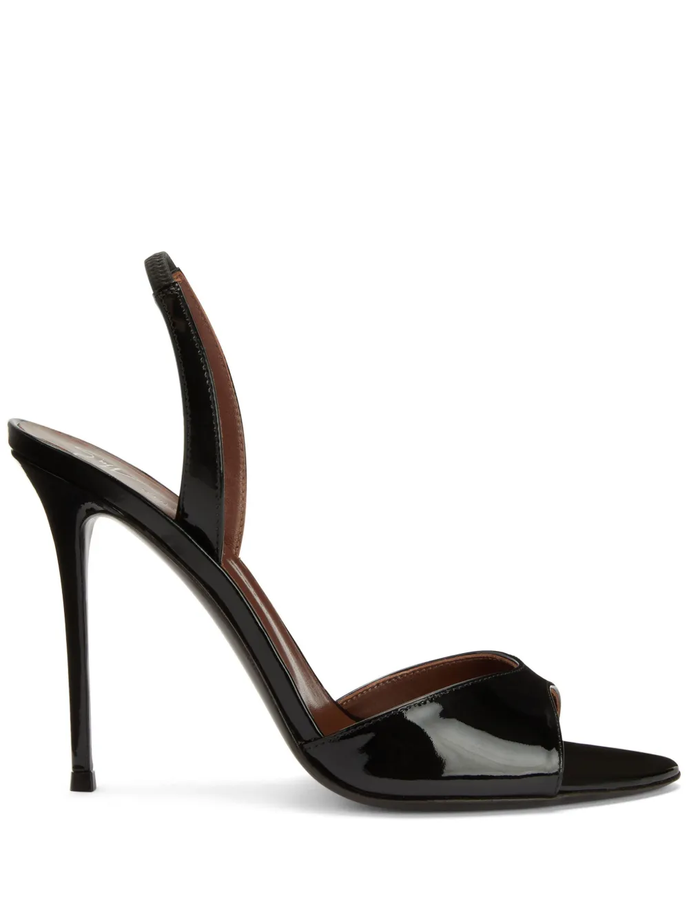 Giuseppe Zanotti 105mm Lilibeth slingback sandals Black