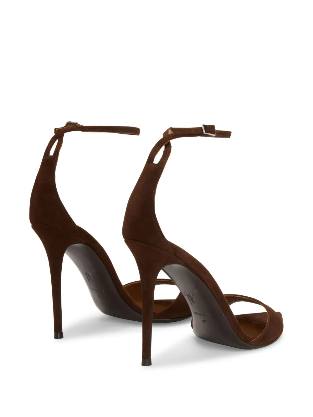 Giuseppe Zanotti 105mm Intriigo Strap sandals Brown