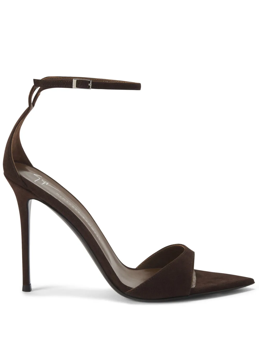 Giuseppe Zanotti 105mm Intriigo Strap sandals Brown