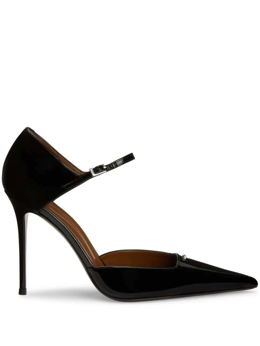 Giuseppe Zanotti 105mm Raquel D'Orsay pumps Black