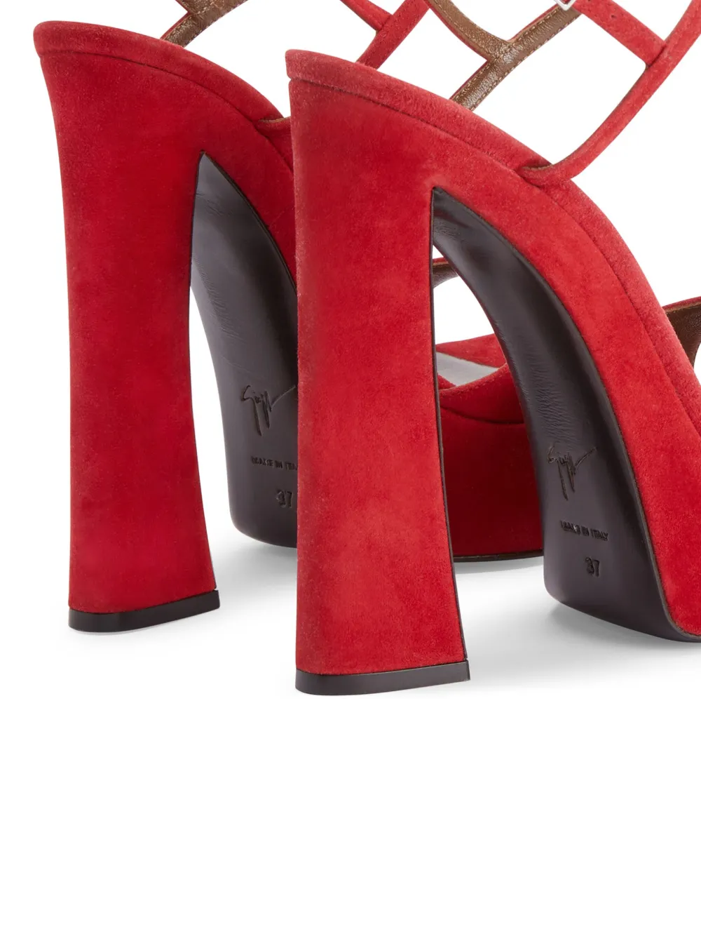 Giuseppe Zanotti 145 mm Sylvy sandalen Rood