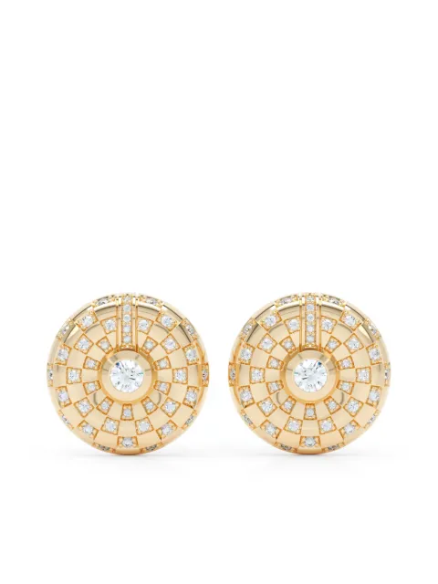 LOEV  18kt recycled yellow gold Toi Et Moi diamond earrings