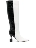 Jacquemus 90mm Les Bottes Bisou boots - White