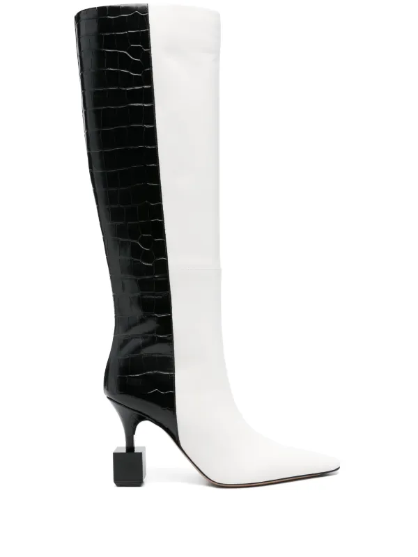 Jacquemus white boots top