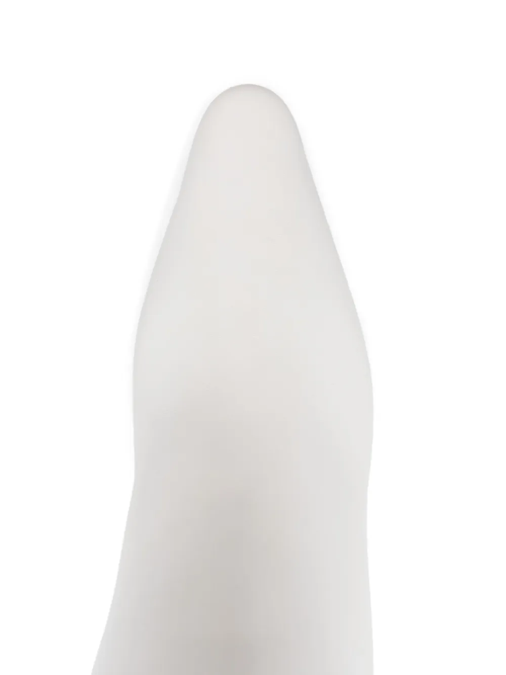 Shop Jacquemus 90mm Les Bottes Bisou Boots In White
