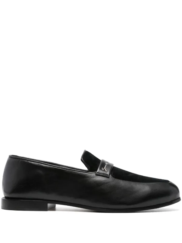 Givenchy Leather Loafers Black FARFETCH JO