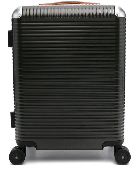 FPM Milano Bank Light Spinner 55 ribbed suitcase