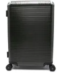 FPM Milano Bank Light Spinner 68 ribbed suitcase - Green