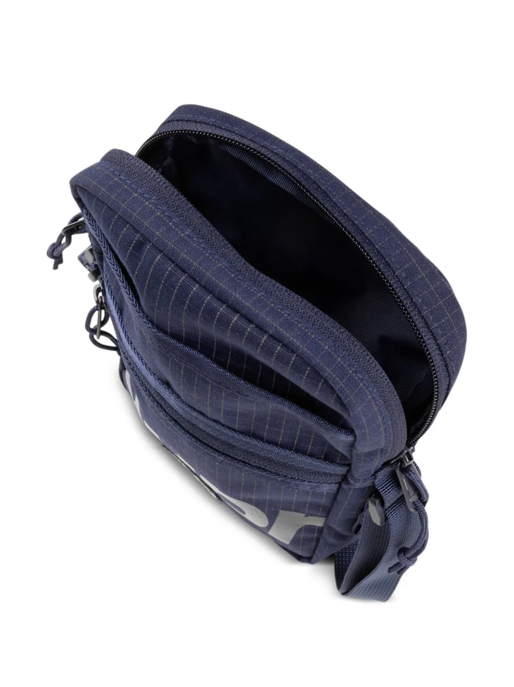 Supreme Schoudertas met logoprint Blauw