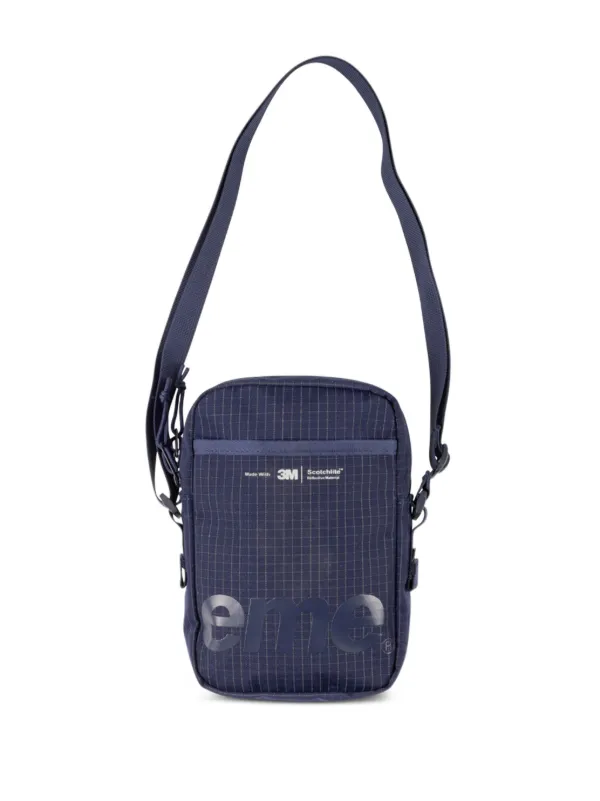 Blue supreme crossbody bag outlet