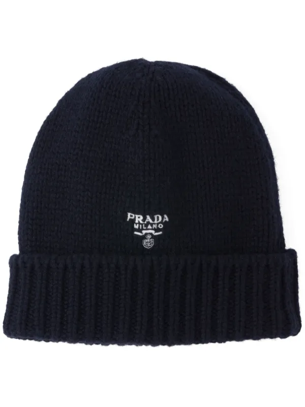 Prada Cashmere Beanie selling Unisex