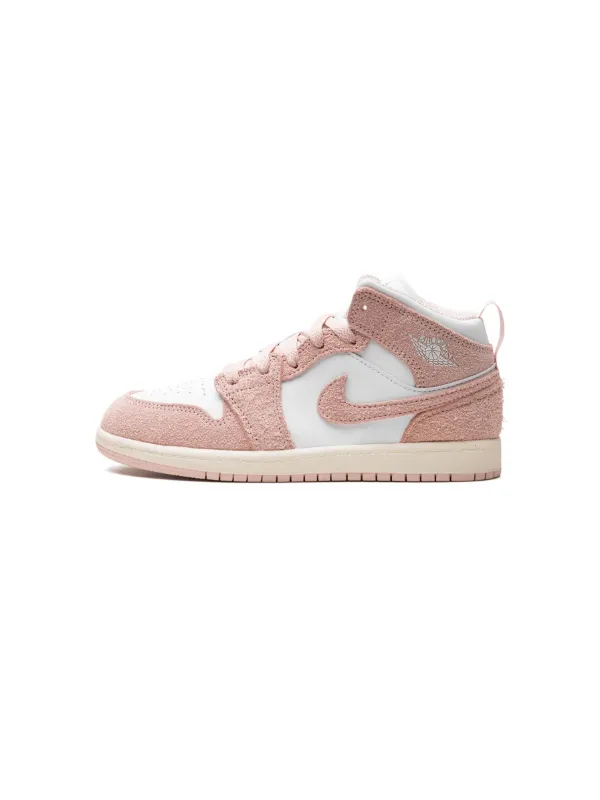 値下げしましたAir Jordan キッズスニーカー ホットピンク Jordan Kids Air Jordan 1 Mid SE “Legend Pink” スニーカー