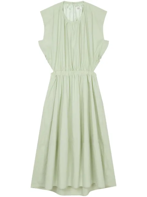 STUDIO TOMBOY vestido midi sin mangas con abertura