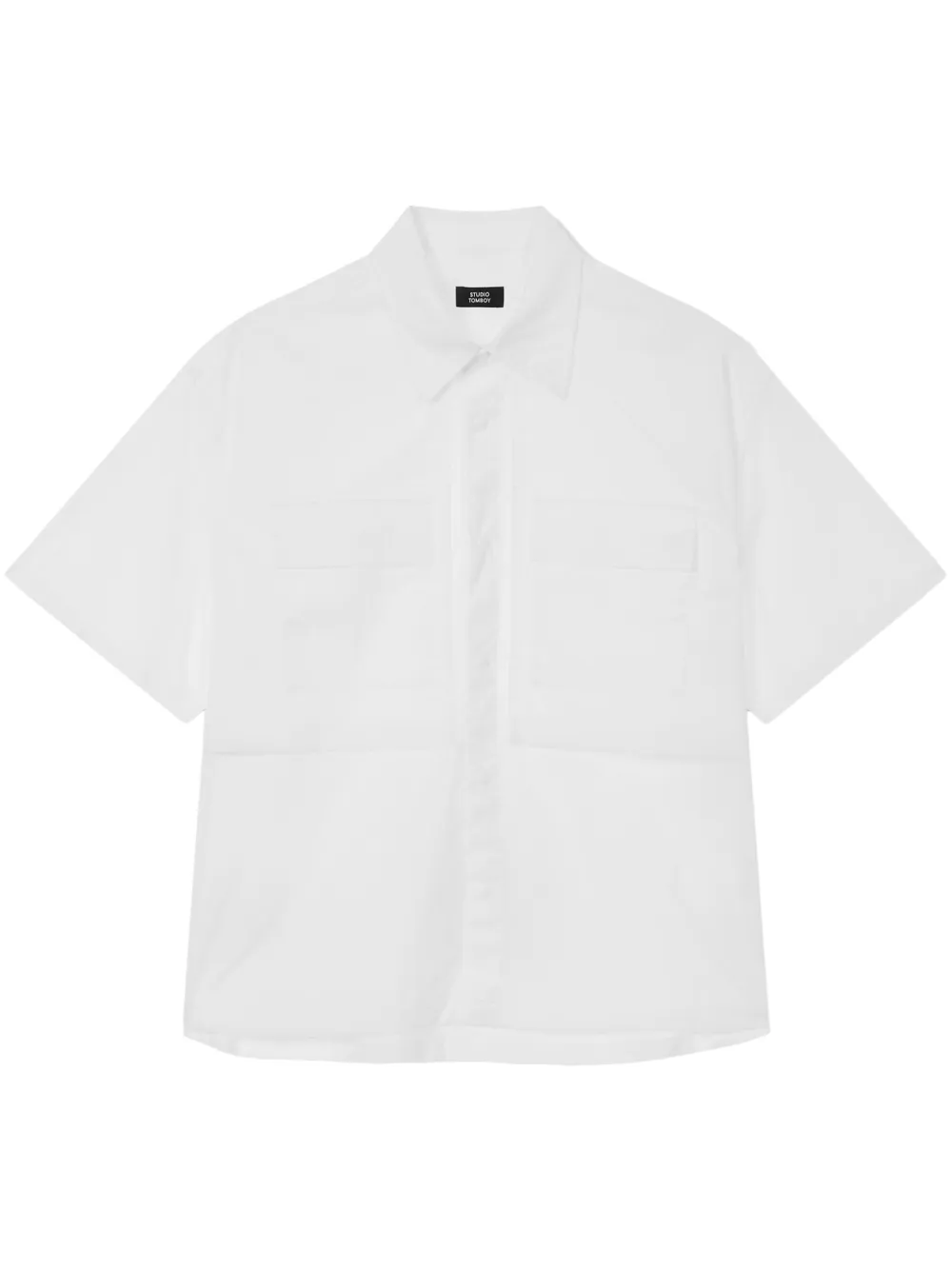 STUDIO TOMBOY SHORT-SLEEVED BUTTON-UP SHIRT