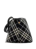 Burberry small check shoulder bag - Black