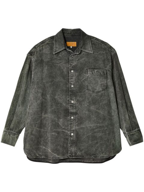 MM6 Maison Margiela long-sleeve cotton denim shirt Men