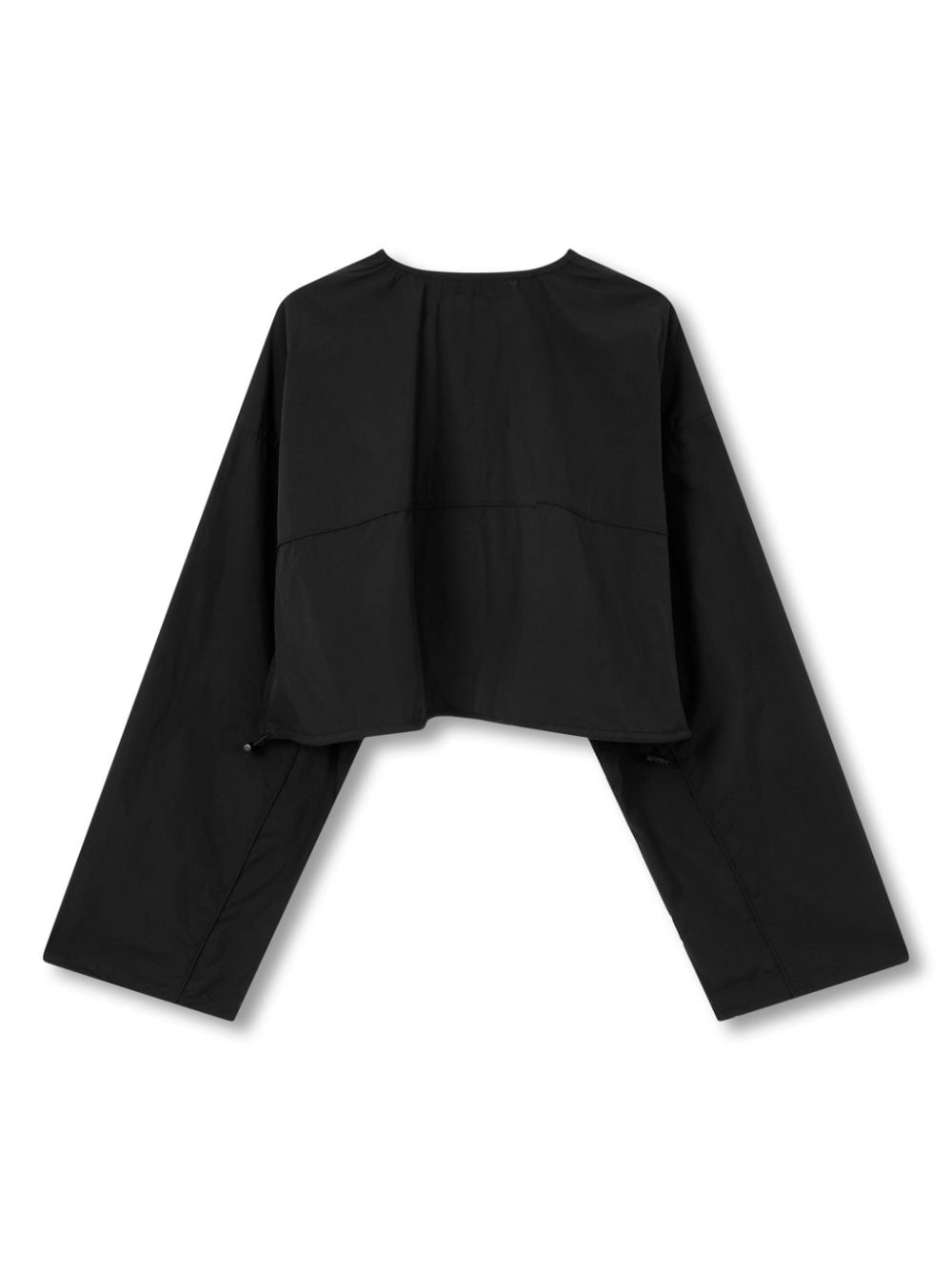 STUDIO TOMBOY Cropped blouse - Zwart