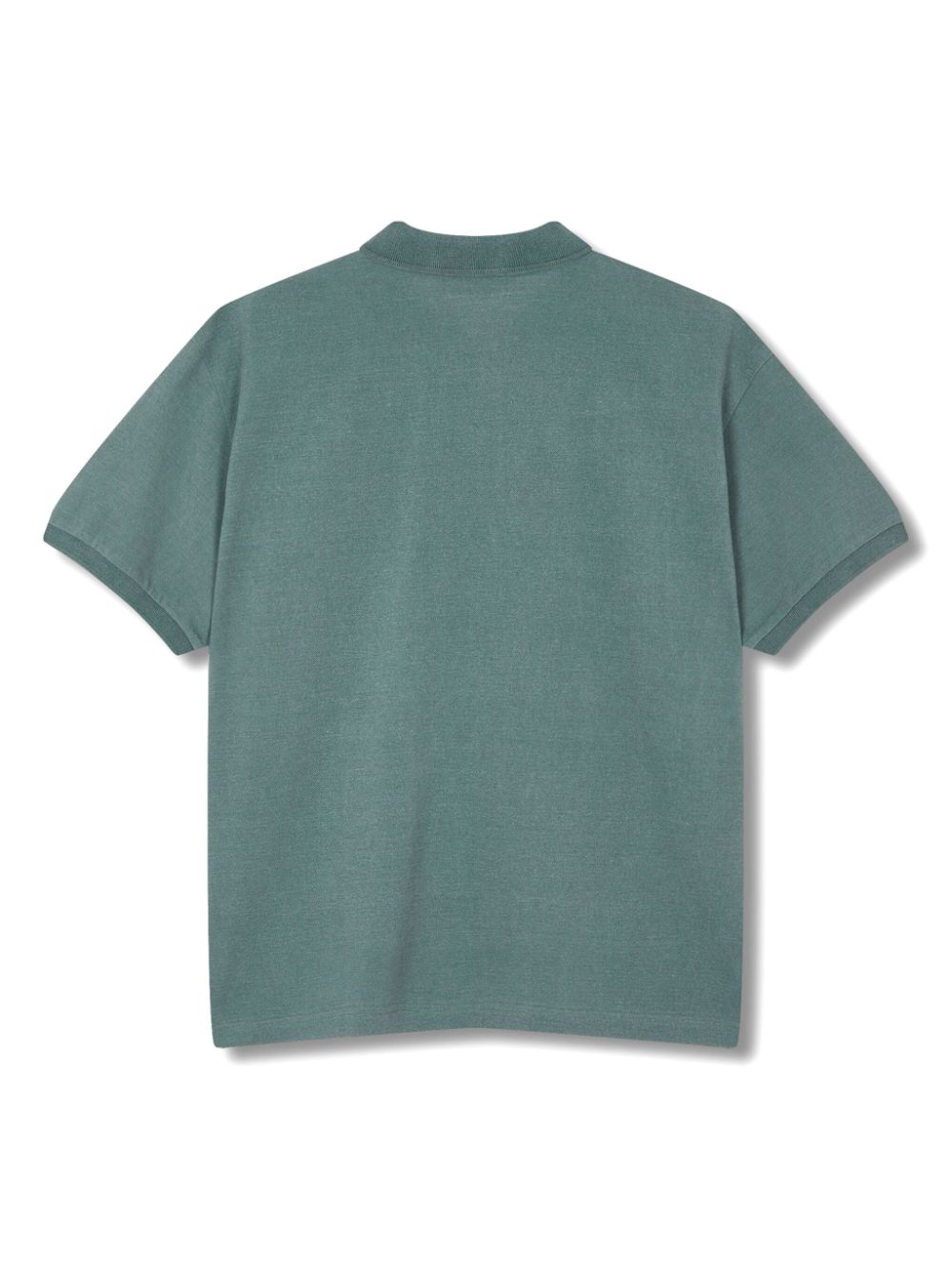 STUDIO TOMBOY Youth poloshirt met geborduurd logo - Groen