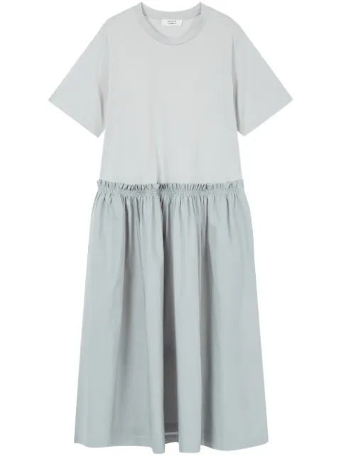 STUDIO TOMBOY vestido midi con diseño de playera