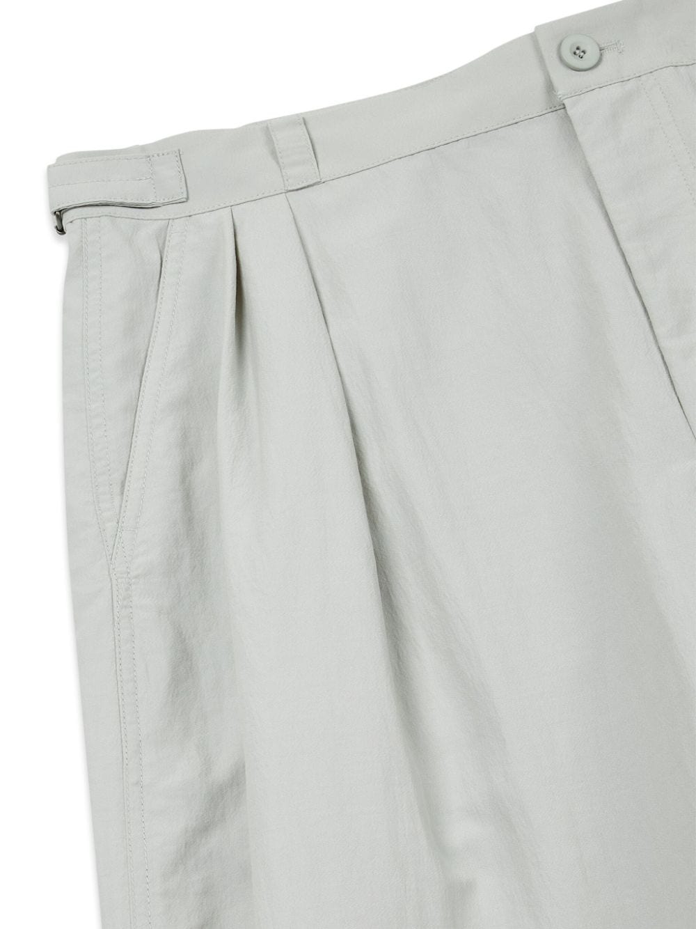 Shop Studio Tomboy Hot Summer Wide-leg Trousers In Grey