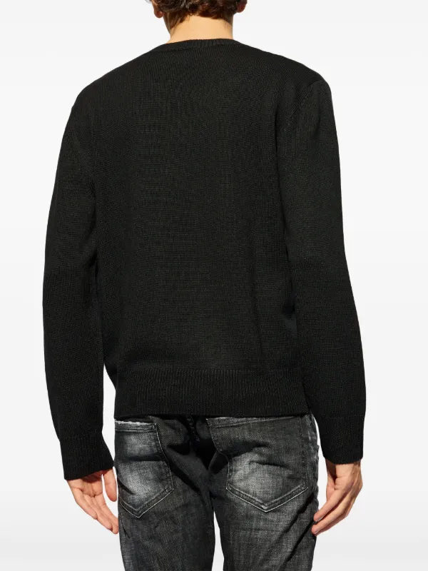 DSQUARED2 Icon ロゴ セーター | ブラック | FARFETCH JP