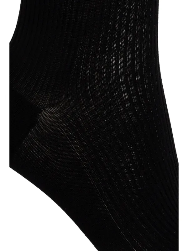 Gucci web-striped cotton-blend Socks | Black | FARFETCH