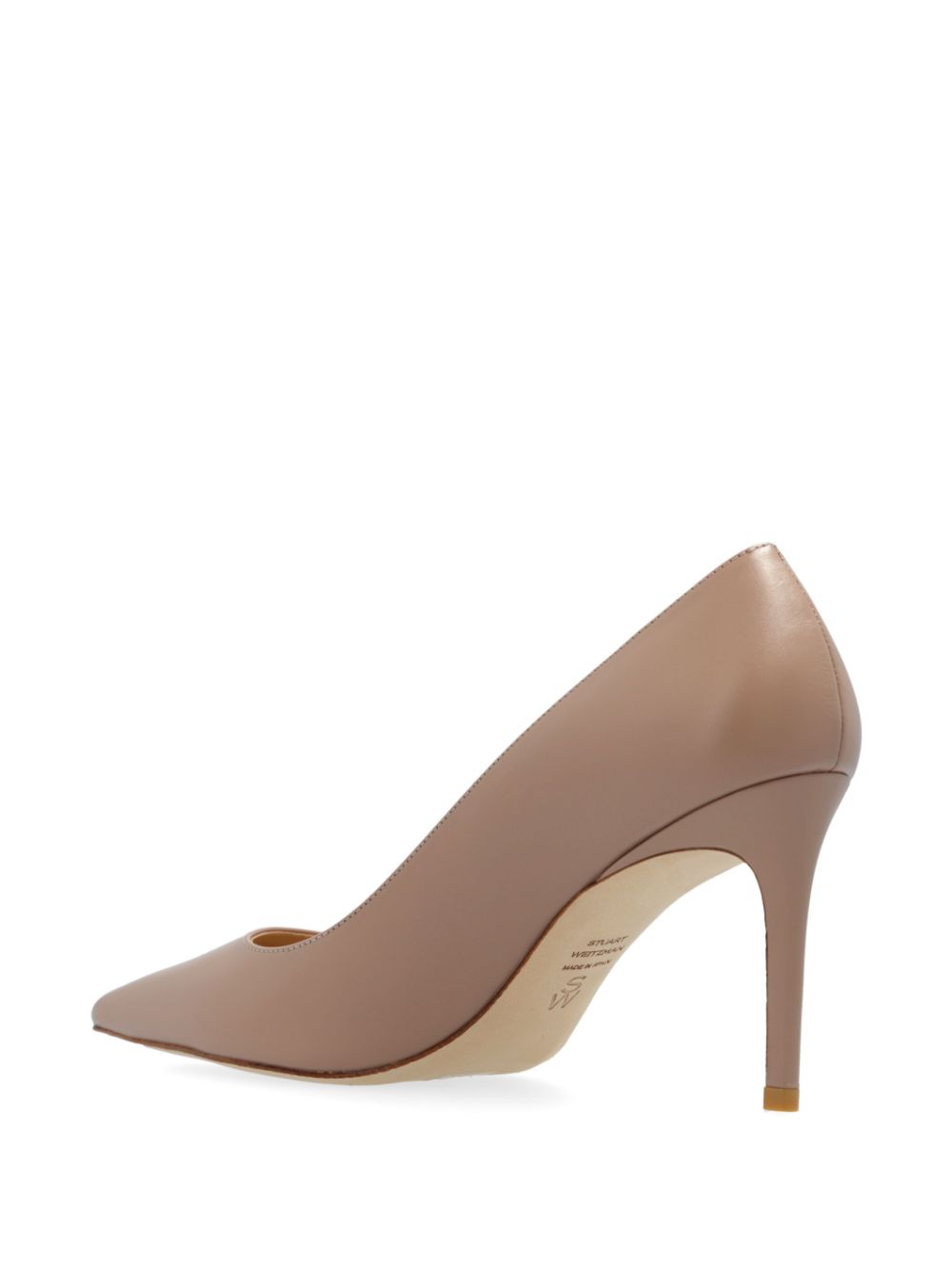 Stuart Weitzman Stuart leren pumps Beige