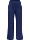 DVF Diane von Furstenberg Gianna straight-leg trousers - Blue