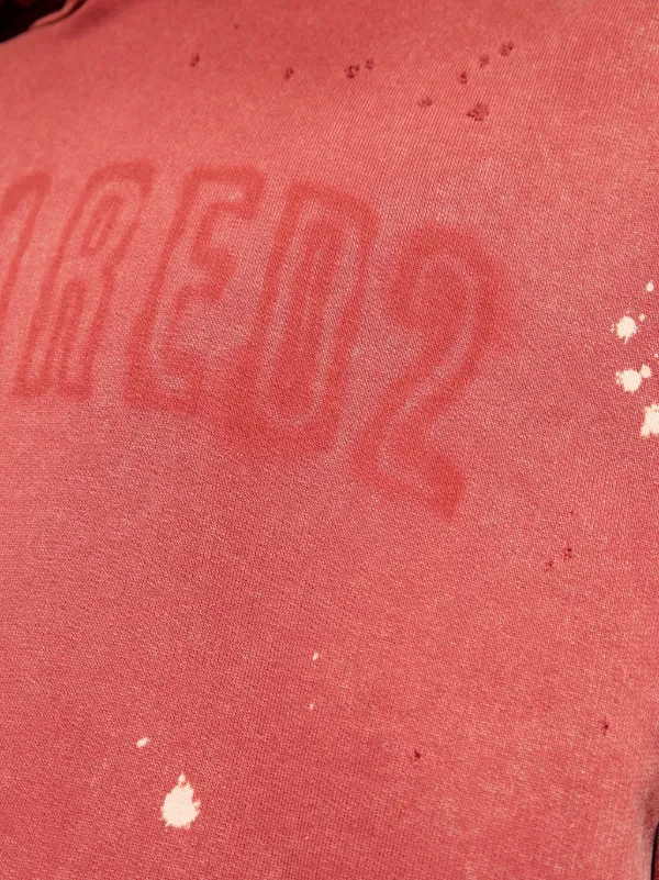 DSQUARED2 ロゴ パーカー | レッド | FARFETCH JP