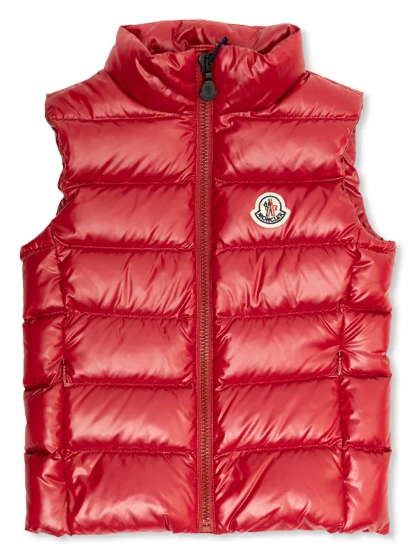 Red moncler bodywarmer online