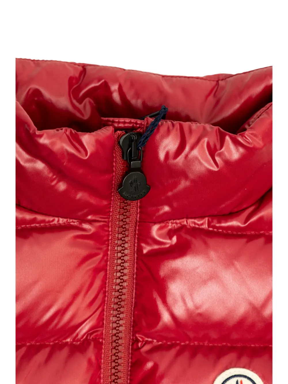 Moncler Enfant Bodywarmer met logopatch Rood