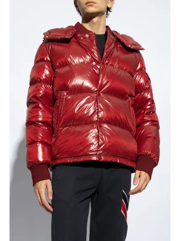 Moncler 'Maljasset' Down Jacket | Red | FARFETCH RO