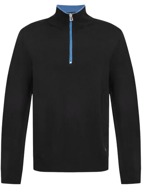 PS Paul Smith half-zip merino jumper