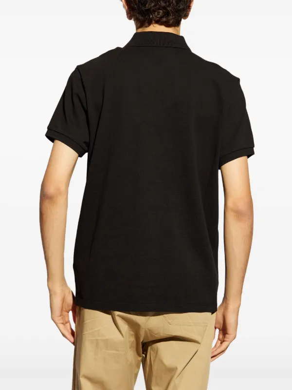 logo-embroidered polo shirt