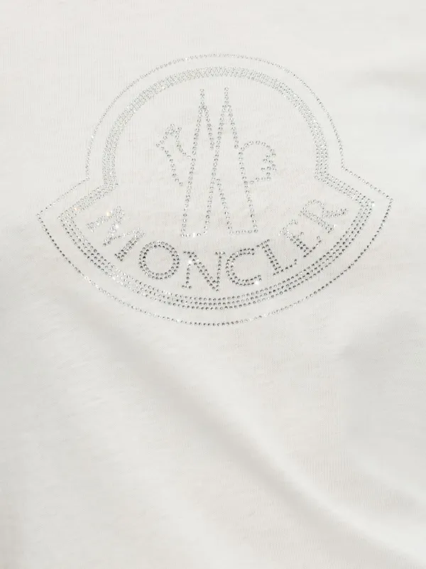 Moncler ロゴ Tシャツ | ホワイト | FARFETCH JP