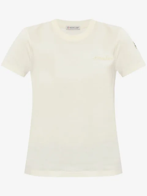 Moncler Moncler T-shirts and Polos White