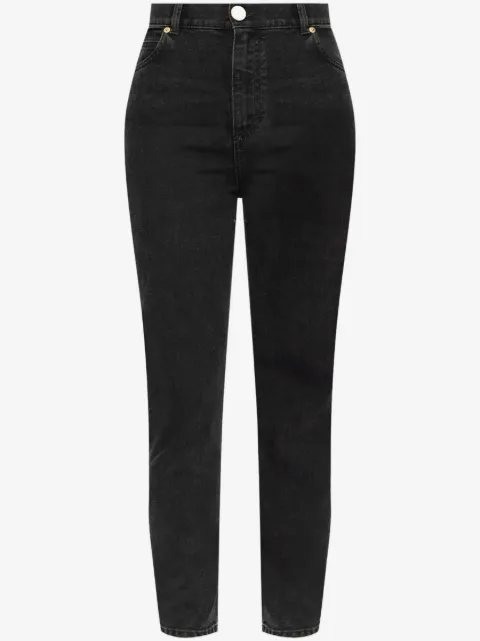 Balmain high-rise slim fit jeans