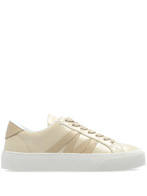 Baskets Monaco M à lacets - Moncler - Modalova