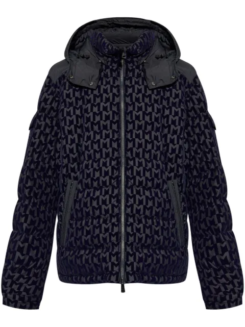 Moncler monogram reversible puffer jacket