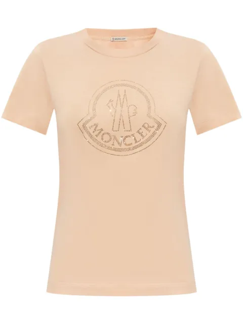 Moncler logo-print cotton T-shirt