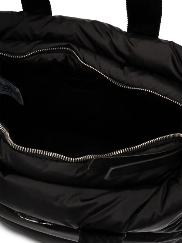 Moncler Caradoc Padded Tote Bag | Black | FARFETCH
