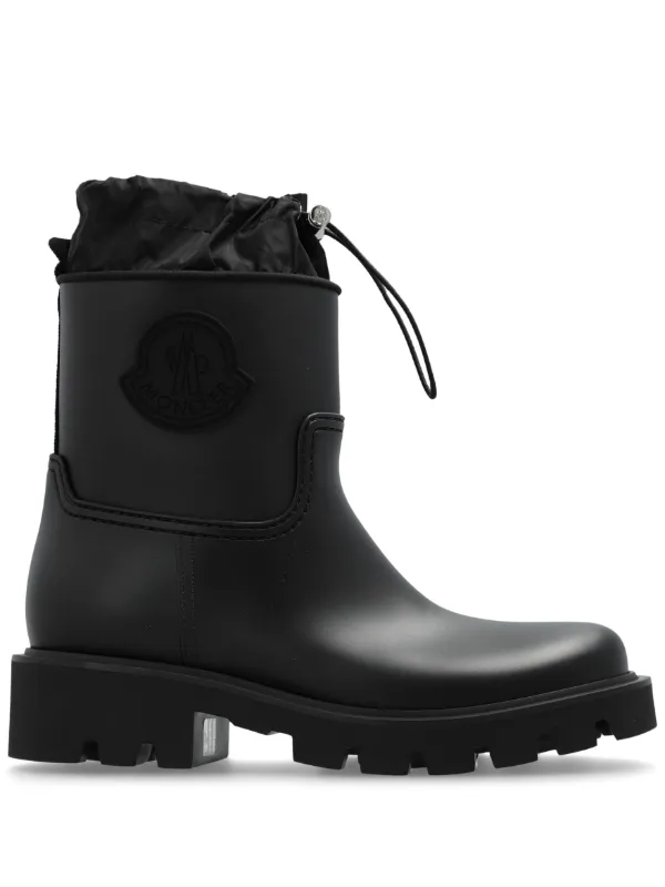 Moncler Lug Sole slip on Ankle Boots Black FARFETCH HK