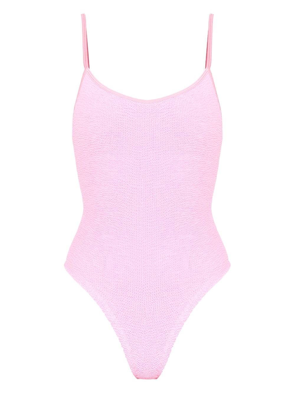 HUNZA G PETRA SEERSUCKER SWIMSUIT