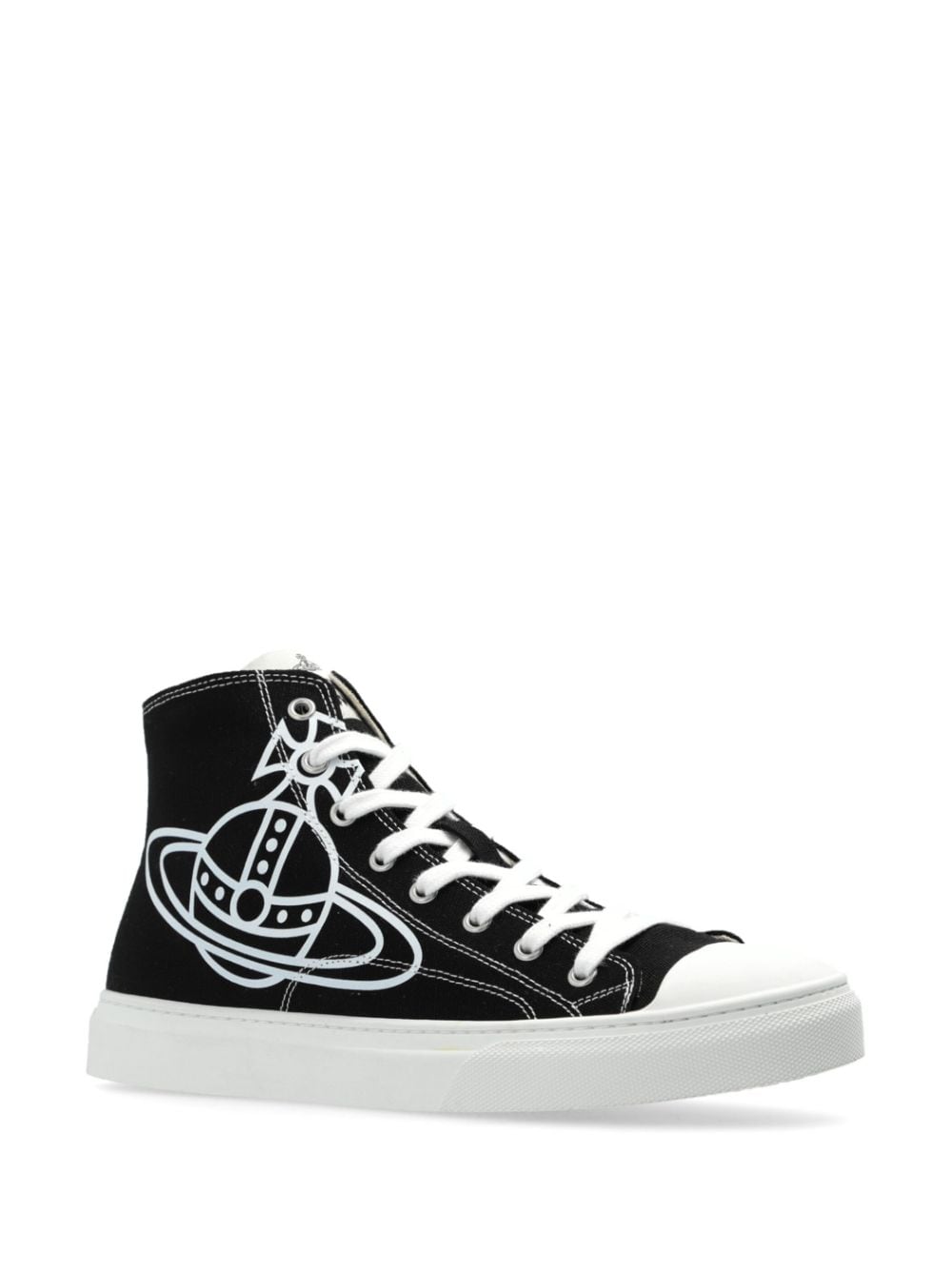 Vivienne Westwood Plimsoll high-top sneakers - Zwart