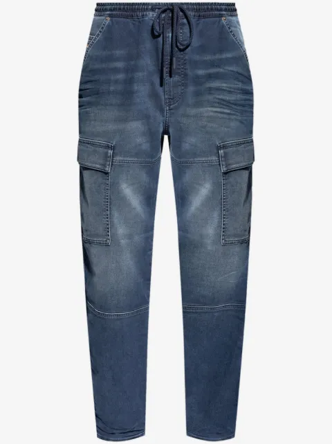 Diesel D-Krooley drawstring cargo jeans