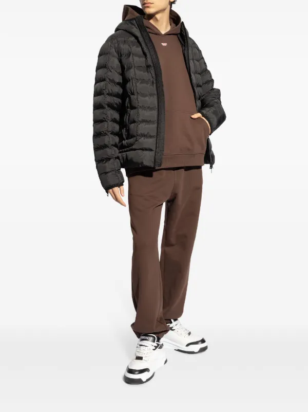洗練されたデザイン　DIESEL W-STONE JACKET ブラック　52 洗練されたデザインDIESEL W-STONE JACKET ブラック52
