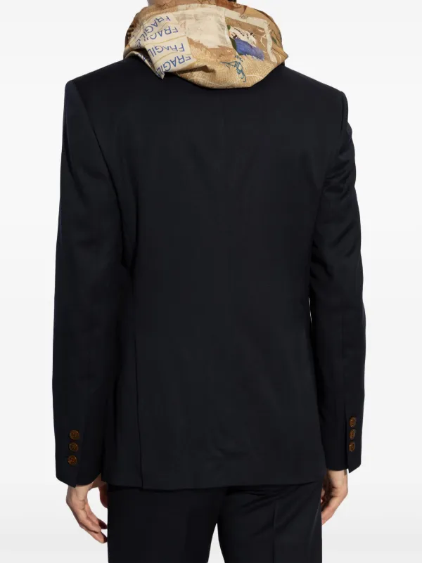 ジャケット Vivienne Westwood Single-Breasted Blazer VIVIENNE WESTWOOD | One Button Jacket | Men | Navy | Flannels