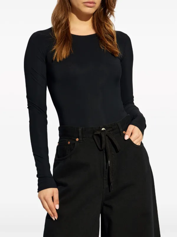 MM6 Maison Margiela ボディスーツ | ブラック | FARFETCH JP