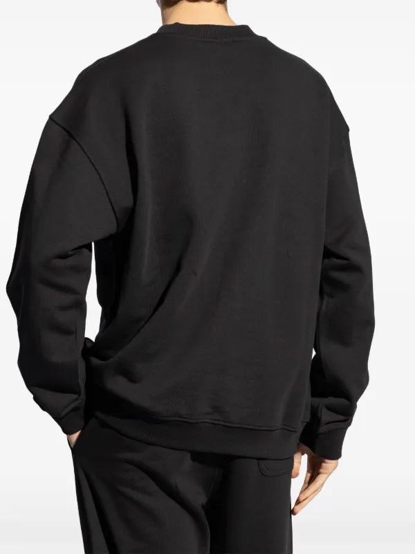 Diesel S-Boxt-D Cotton Sweatshirt | Black | FARFETCH