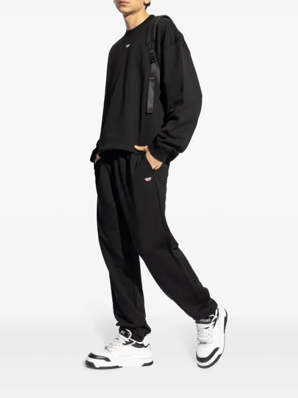 Diesel S-Boxt-D Cotton Sweatshirt | Black | FARFETCH JO